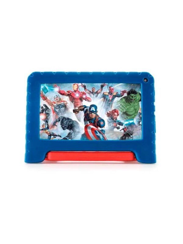 TABLET KID ANDROID MULTILASER NB625 QC/64GB/4G/7"/AZUL AVENGERS DISNEY