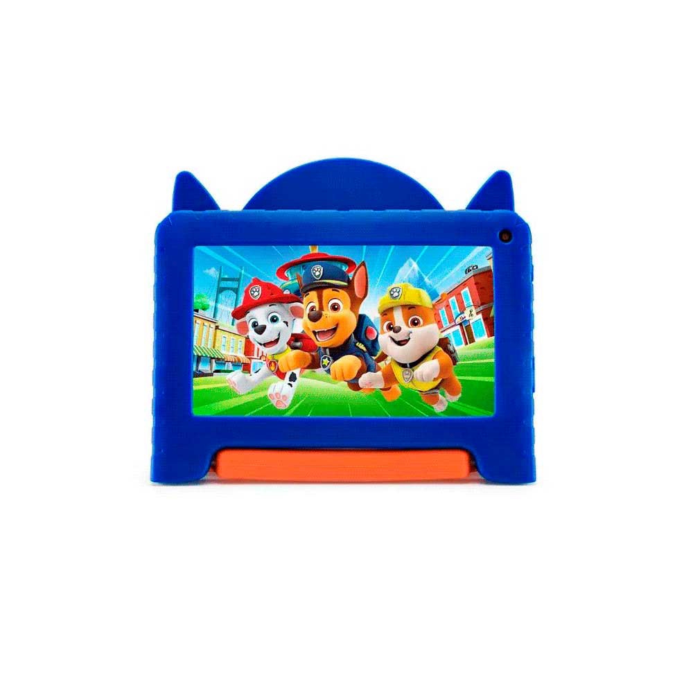 TABLET KID ANDROID MULTILASER NB630 QC/64GB/4G/7"/AZUL PAW PATROL CHASE DISNEY