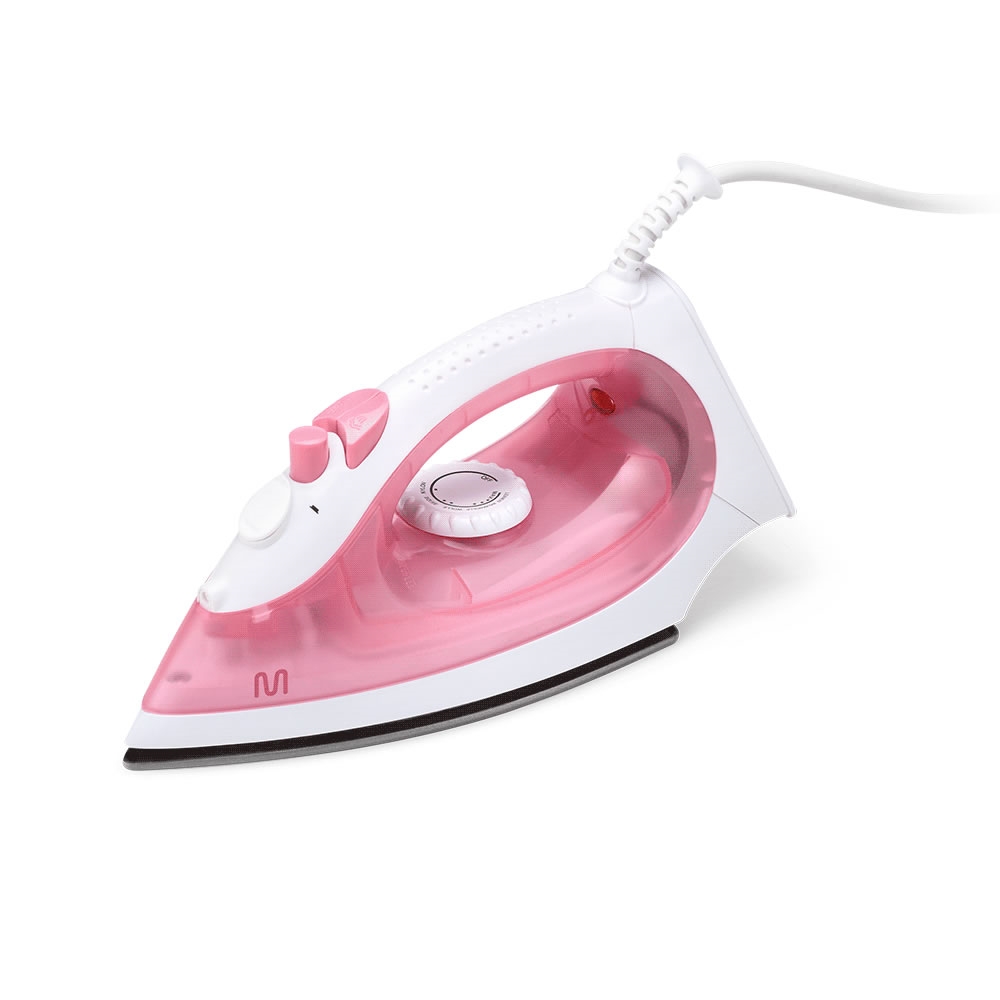PLANCHA A VAPOR MULTILASER HO456 1200W 110V ANTIADHERENTE ROSA