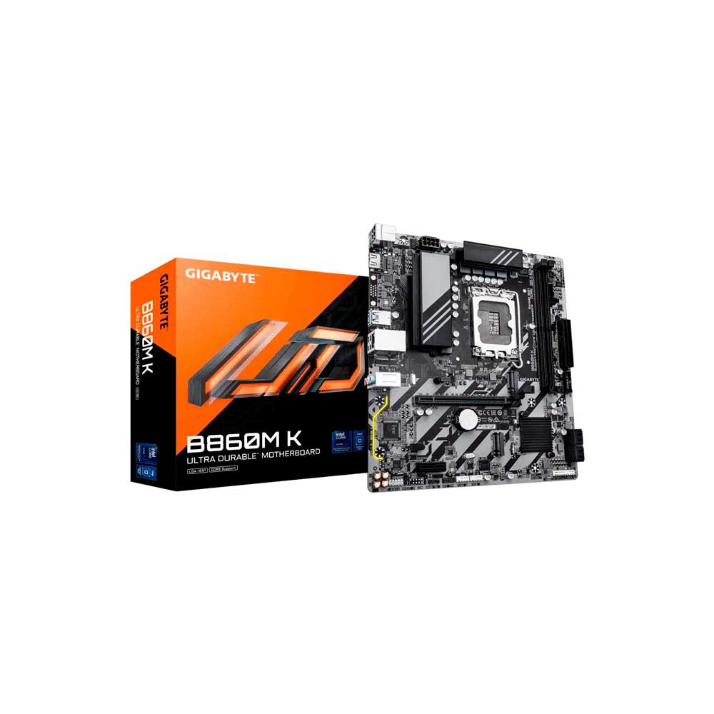 PLACA MADRE GIGABYTE 1851 B860M K DDR5 S/R/HDMI/2M2/USB3.2/MATX