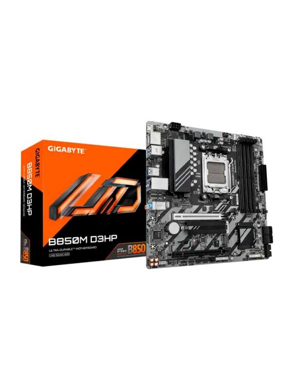 PLACA MADRE GIGABYTE AM5 B850M D3HP DDR5 S/R/HDMI/DP/2M2/USB3.2/MATX