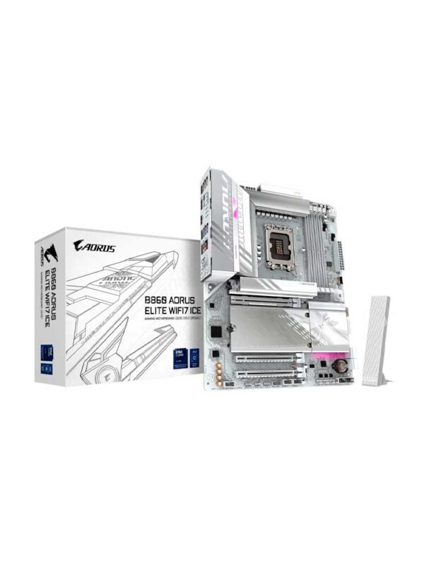 PLACA MADRE GIGABYTE 1851 B860 AORUS ELITE WIFI7 ICE DDR5 S/R/HDMI/DP/3M2/USB4.0