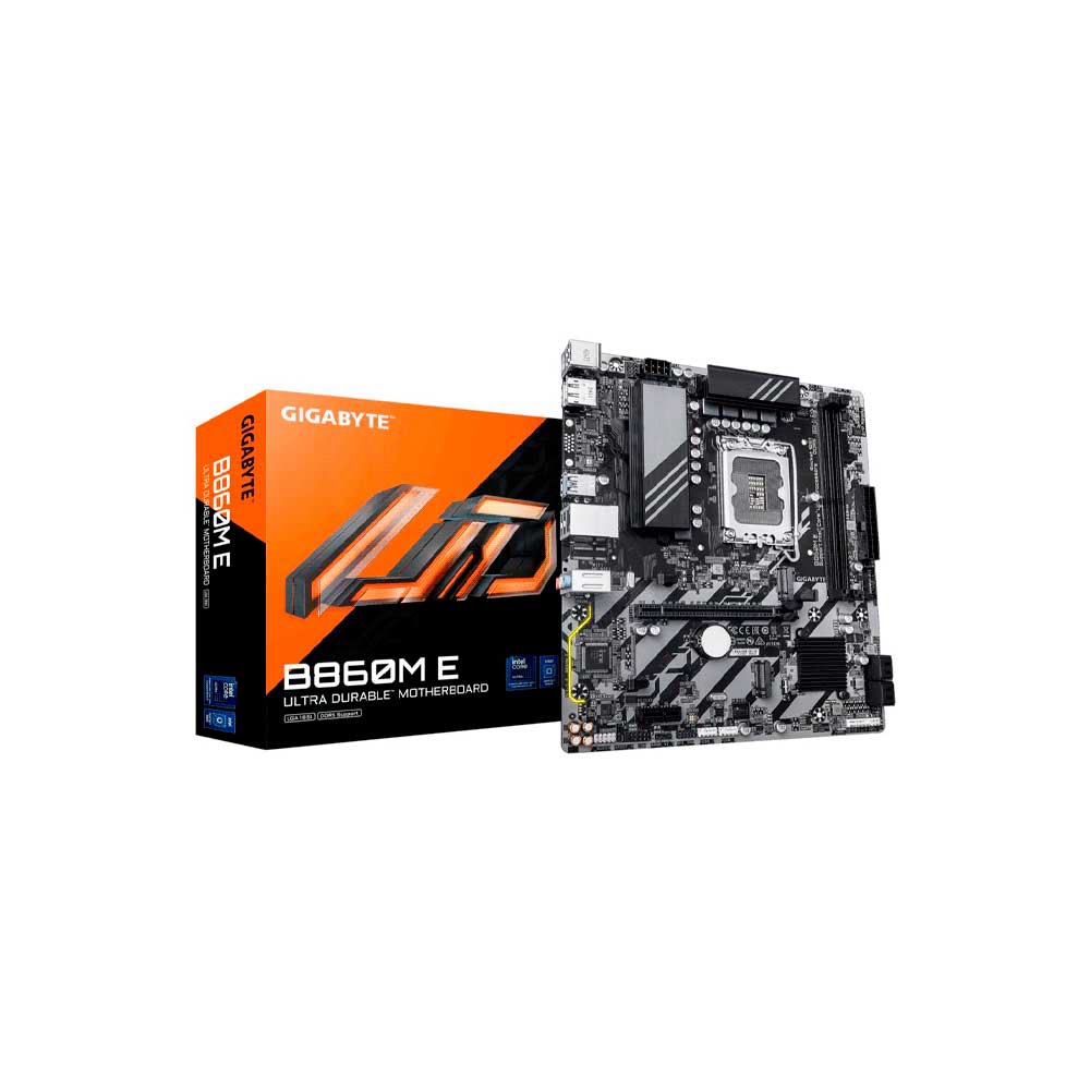 PLACA MADRE GIGABYTE 1851 B860M E DDR5 S/R/HDMI/DP/2M2/USB3.2/MATX