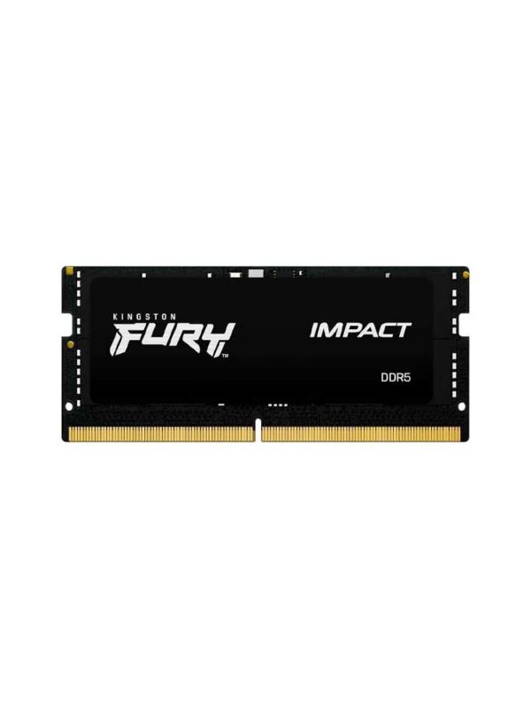 MEMORIA RAM P/NB DDR5 16GB 6400 KINGSTON FURY IMPACT BK KF564S38IB-16