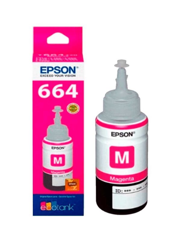 TINTA EPSON T664 320 MAGENTA L1XX/L2XX/L3XX/L5XX T664320-AL 70ML