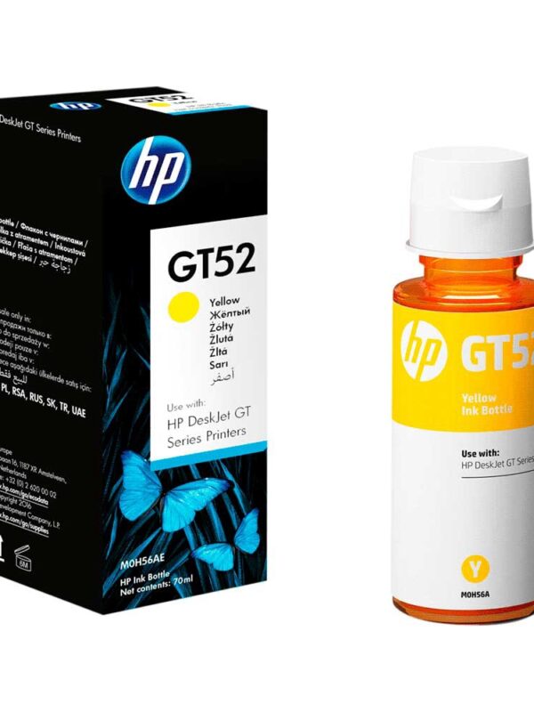 TINTA HP GT52 AMARILLO M0H56AL 70ML