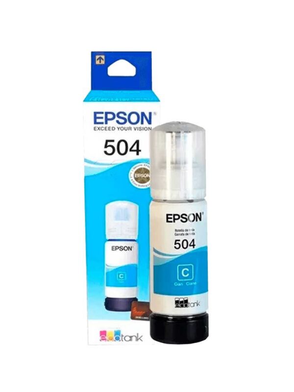 TINTA EPSON T504 220 CIANO L41XX/L42XX/L61XX T504220-AL 70ML