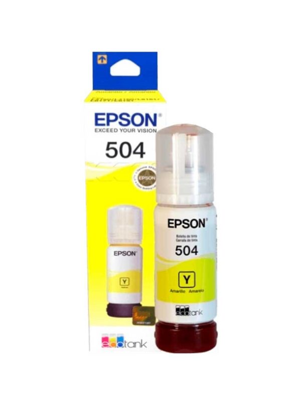 TINTA EPSON T504 420 AMARILLO L41XX/L42XX/L61XX T504420-AL 70ML