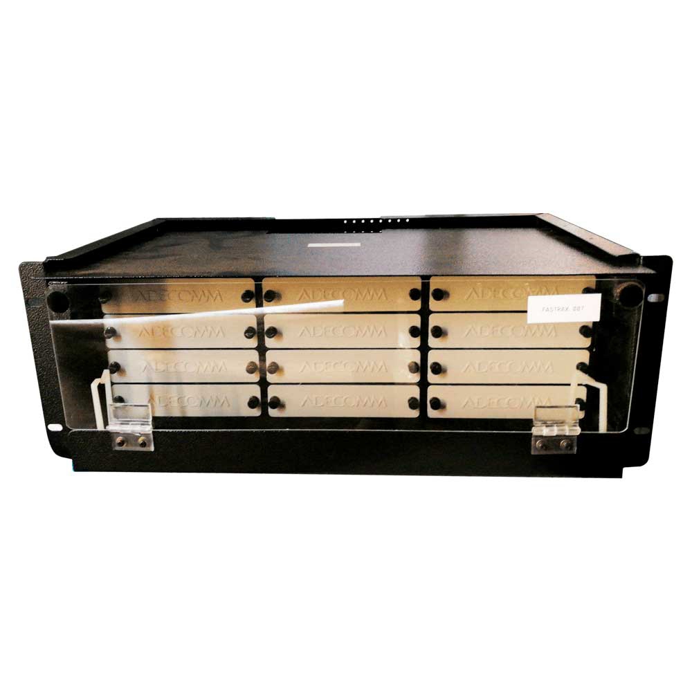 BANDEJA FIBRA O. 4U 19" P/12 MODULOS LGXA ADMCSM060SCU ADECOMM