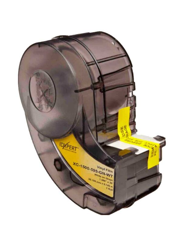 CONSUMIBLE BRADY CART.ID XPERT-(142329) VIN.IND.OUT-VERDE-38,10 MM X 9,00 METROS