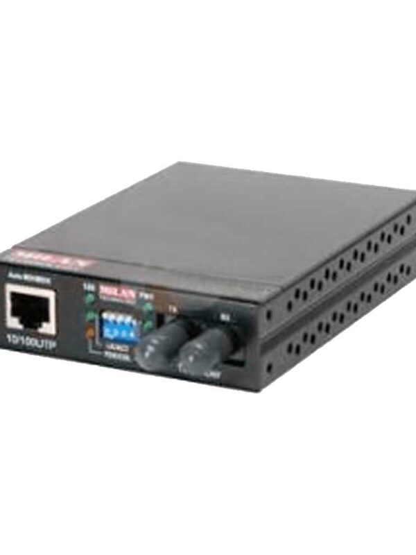 CONVERTIDOR FIBRA OPTICA 10/100 SM-SC 30KM MIL-RC3113-30 TRANSITION