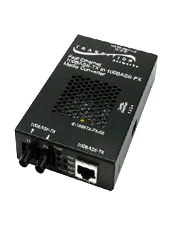 CONVERTIDOR DE FIBRA OPTICA TRANSITION 100/1000 SM SC 10KMS RC6113L