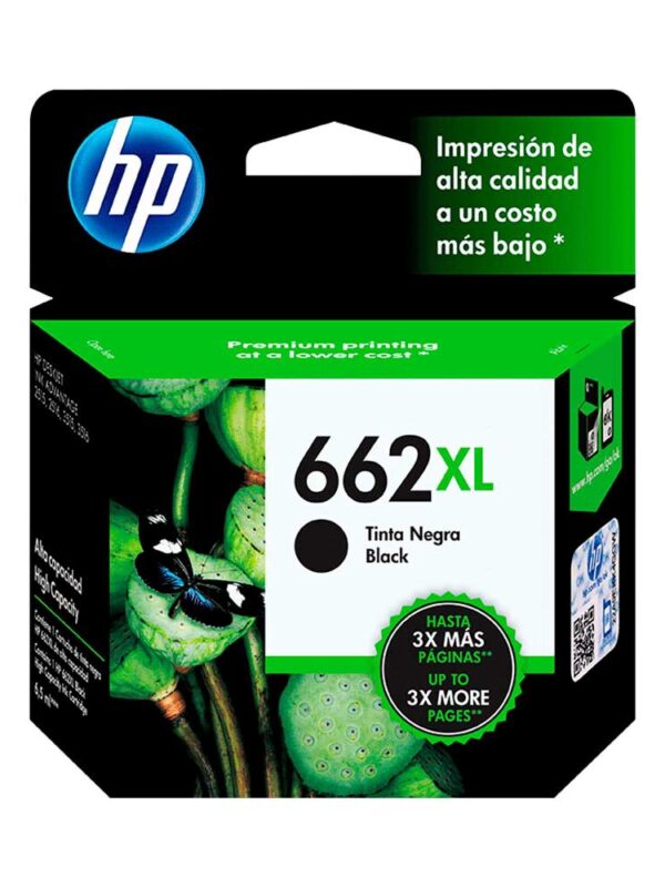 TINTA HP 662XL NEGRO CZ105AL 6,5ML