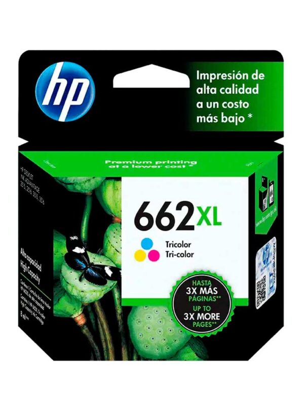 TINTA HP 662XL COLOR CZ106AL 8ML