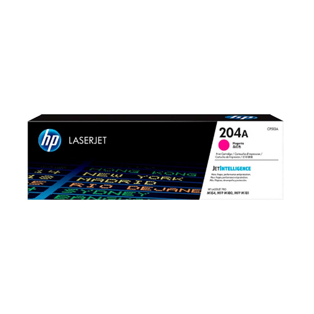 TONER HP 204A MAGENTA CF513A M154/MFP M180/MFP M181