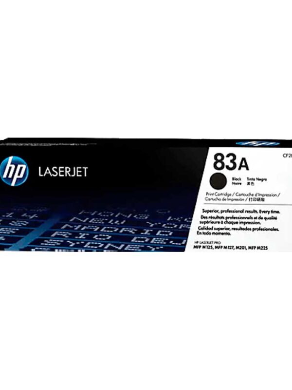 TONER HP 83A NEGRO CF283A MFP M125/ MFP M127/ M102/ MFP M225