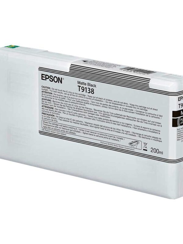TINTA EPSON T913800 NEGRO MATTE P5000