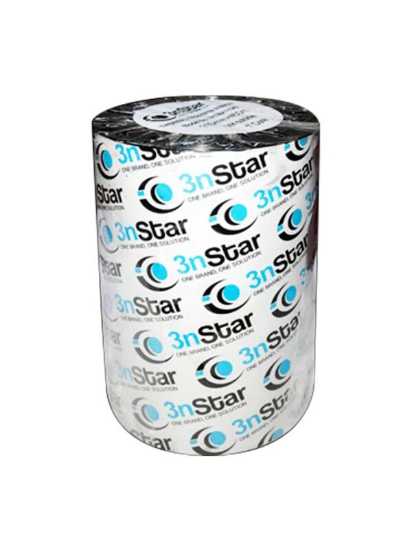 RIBBON 3NSTAR DE ETIQUETA DE 4" 450M CERA W10BK110450 POR UNIDAD