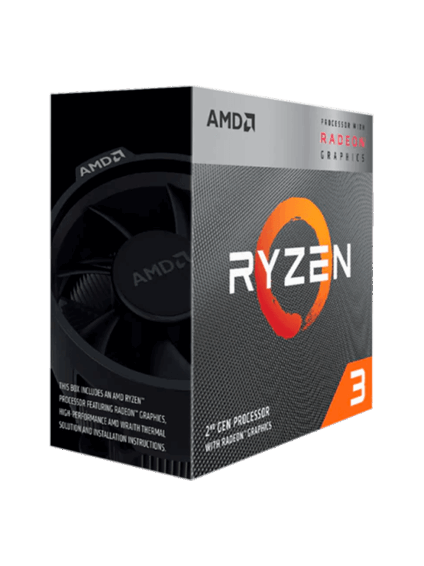 PROCESADOR AMD AM4 RYZEN 3 3200G 3.6GHZ/4MB