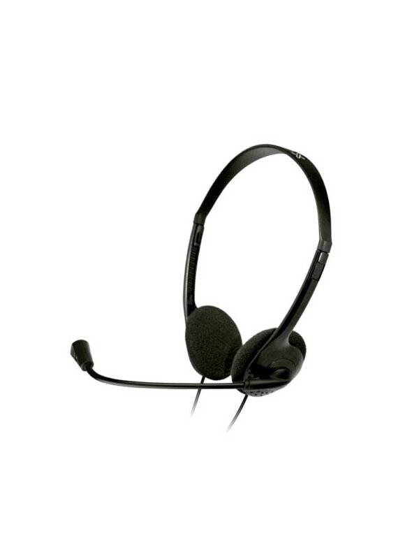 HEADSET KSH-290 SEKUAL KLIP C/CONT VOL/USB/NEGRO