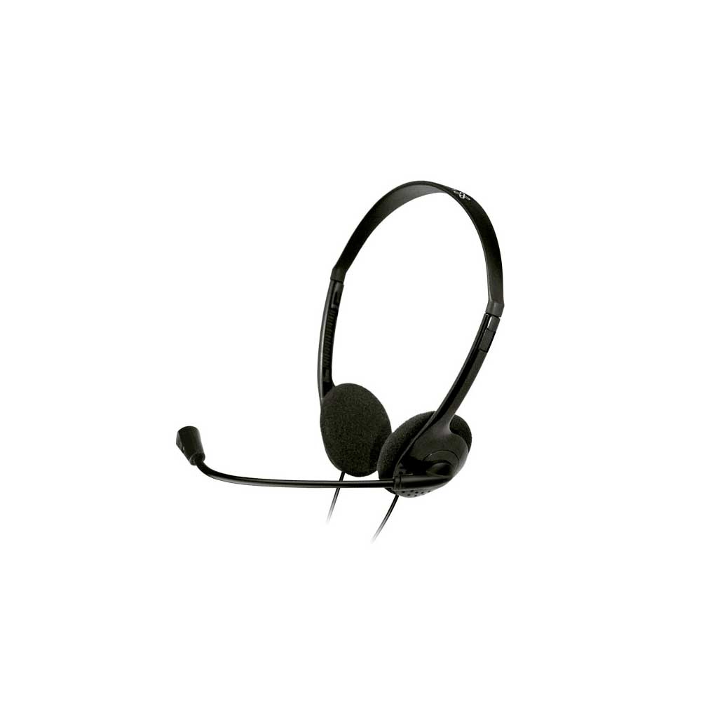HEADSET KSH-290 SEKUAL KLIP C/CONT VOL/USB/NEGRO