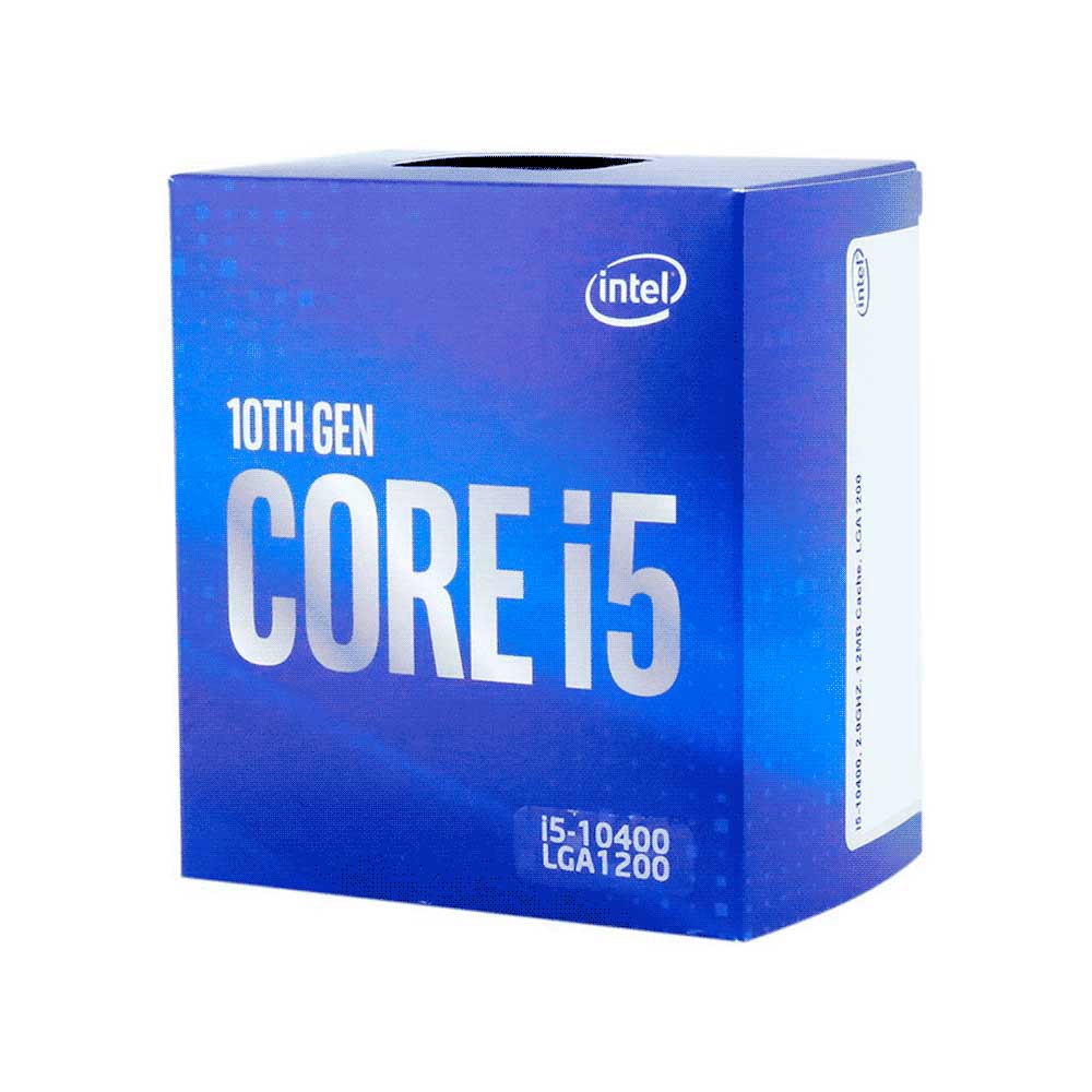 PROCESADOR INTEL 1200 CORE I5-10400 2.9GHZ/12MB BX8070110400 C/COOLER