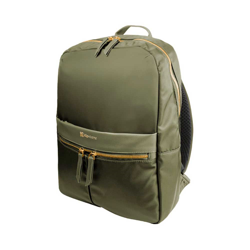 MOCHILA KLIP 15.6" KNB-467GN BARI FEMENINO VERDE OLIVA