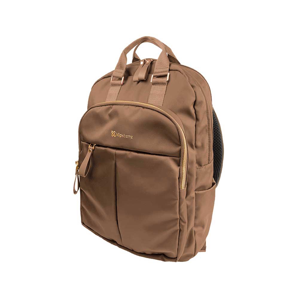 MOCHILA KLIP 15.6" KNB-468BR TOSCANA FEMENINO MARRON