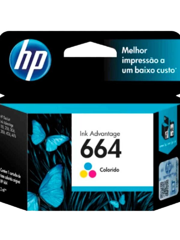 TINTA HP 664 COLOR F6V28AL DJ 2135 2ML