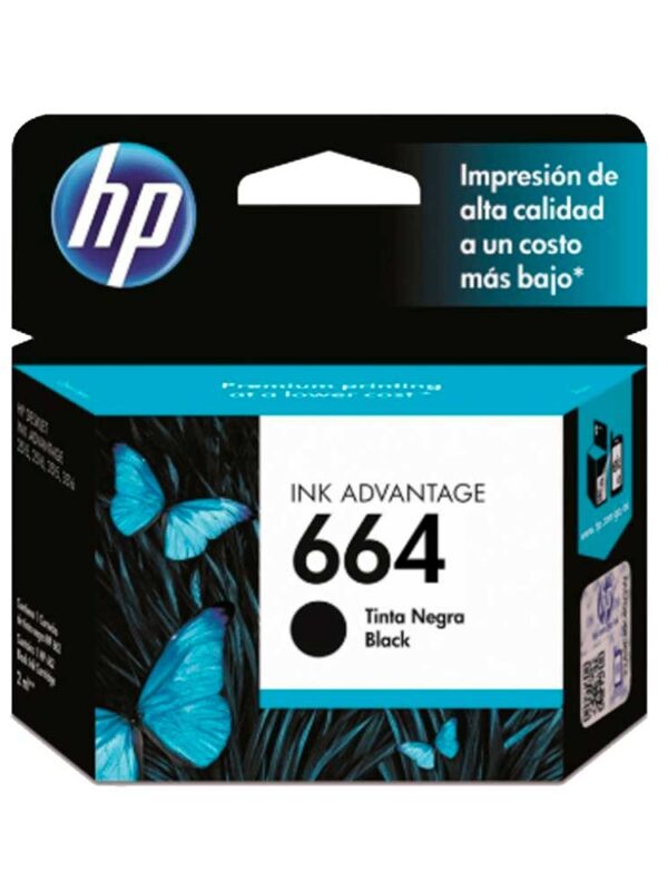 TINTA HP 664 NEGRO F6V29AL DJ 2135 2ML