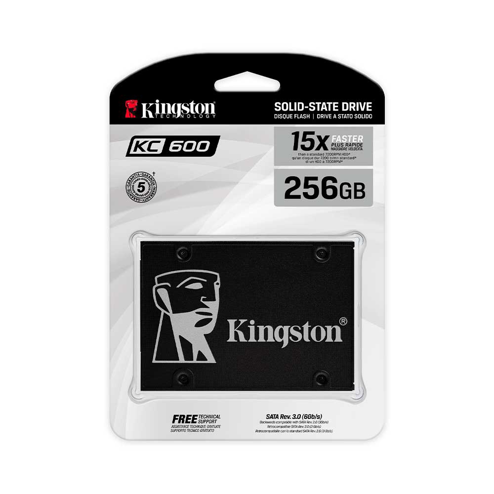 SSD SATA3 256GB KINGSTON SKC600/256G 550/500