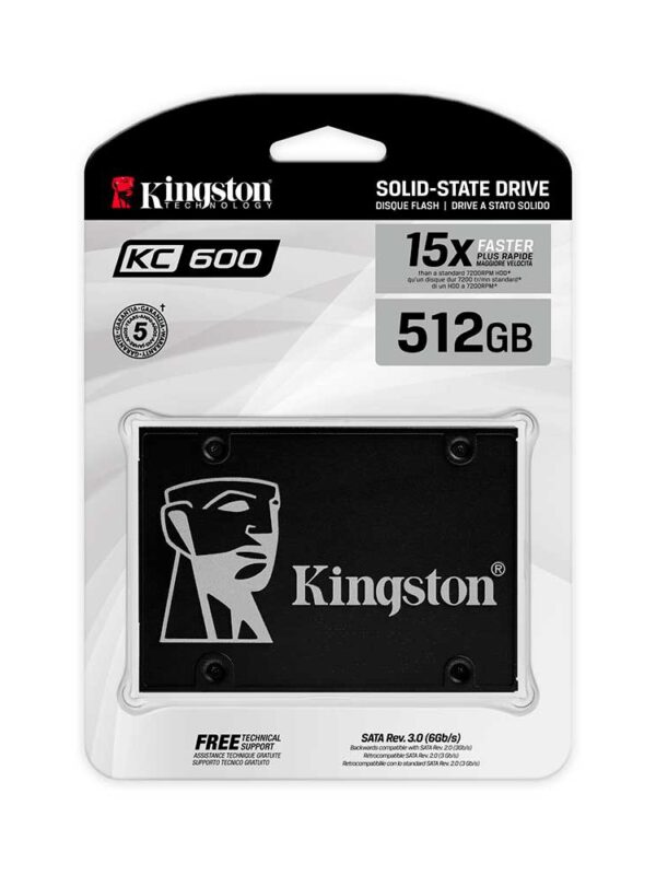 SSD SATA3 512GB KINGSTON SKC600/512G 550/520