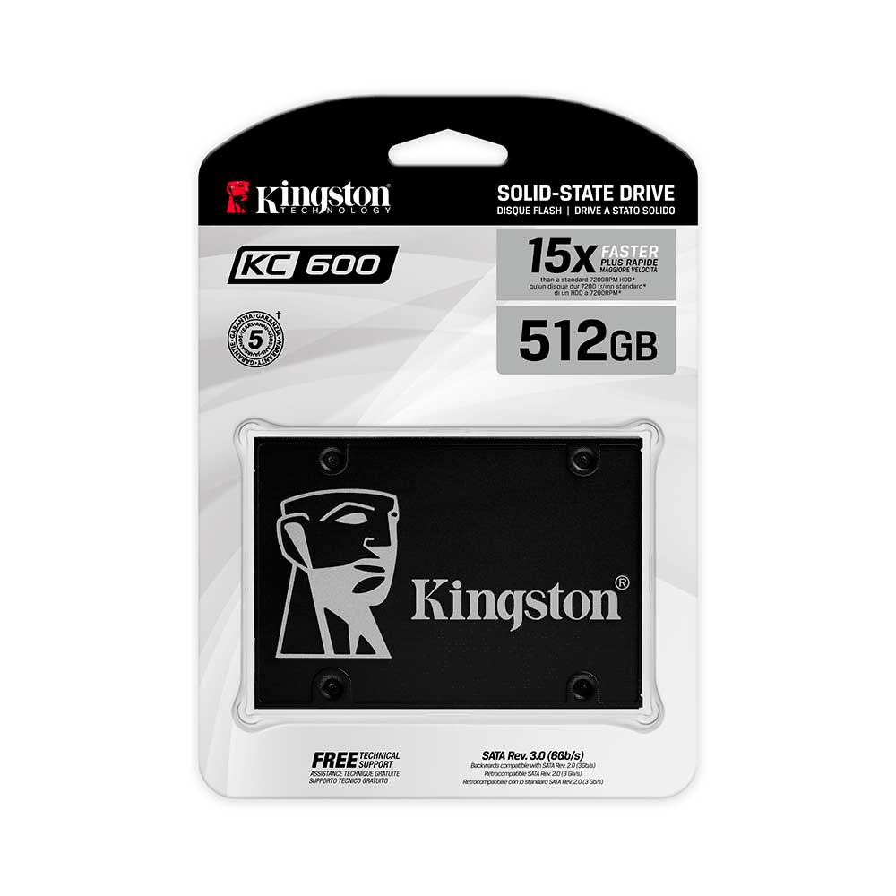 SSD SATA3 512GB KINGSTON SKC600/512G 550/520