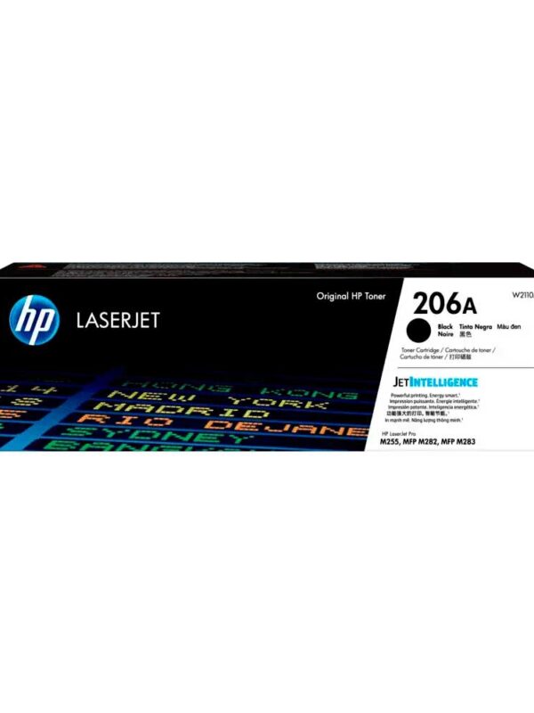 TONER HP 206A NEGRO W2110A M255/MFP M282/MFP M283