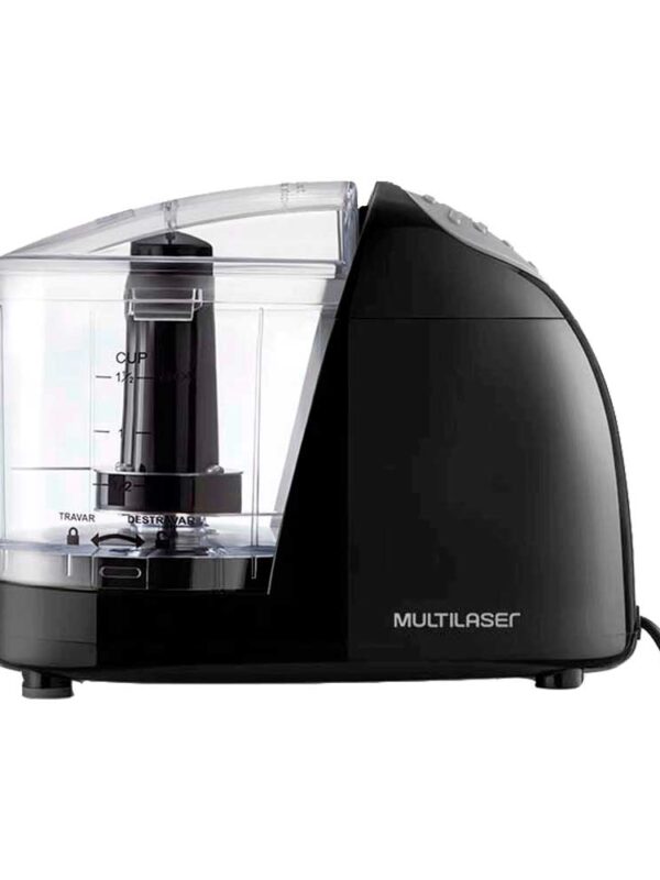 MINI PROCESADOR MULTILASER CE077EUR 100W 220V LAMINA INOXIDABLE NEGRO