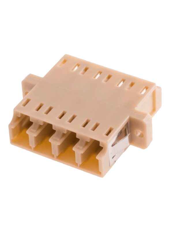 ADAPTADOR FIBRA O. DUPLEX LC MM OM3 AMP