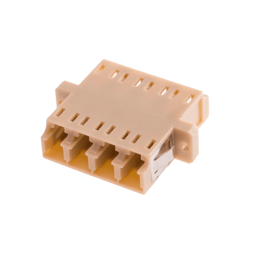 ADAPTADOR FIBRA O. DUPLEX LC MM OM3 AMP