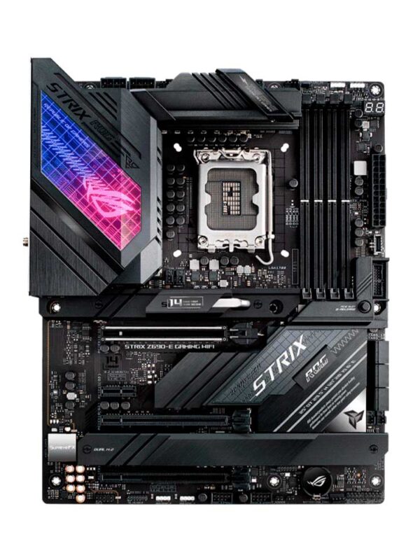 PLACA MADRE ASUS 1700 ROG STRIX Z690-E GAMING WIFI S/R/HDMI/DP/3M2/USB3.2/DDR5/ATX/AURA