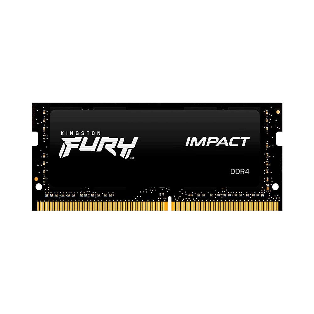 MEMORIA RAM P/NB DDR4 32GB 3200 KINGSTON FURY IMPACT BK KF432S20IB/32 XMP