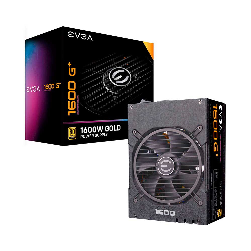 FUENTE EVGA 1600W SUPERNOVA G 80PLUS GOLD FULL MODULAR 220-GP-1600-X1