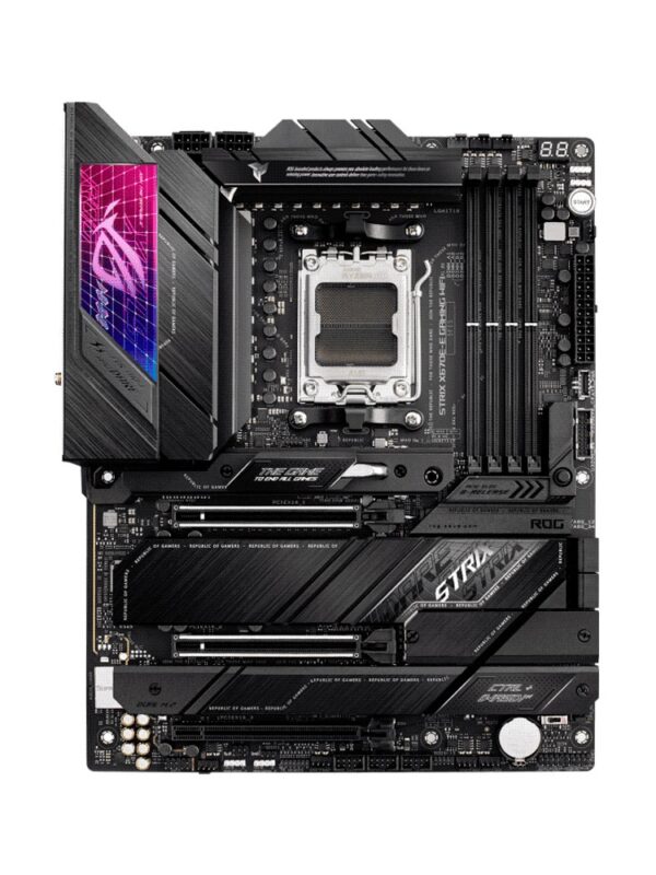 PLACA MADRE ASUS AM5 ROG STRIX X670E-E GAMING WIFI S/R/HDMI/DP/WIFI/4M2/DP/USB3.2/DDR5/ATX