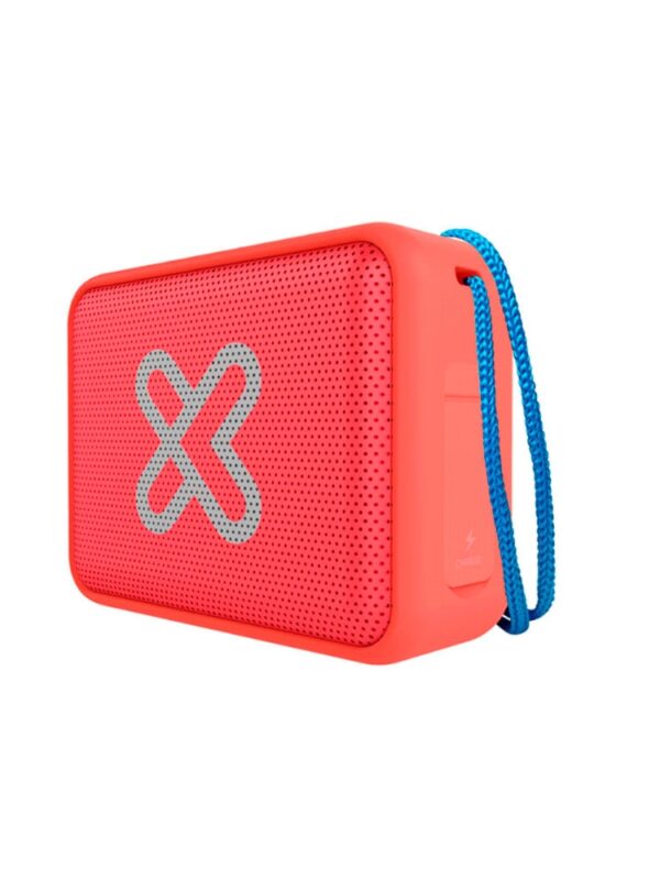 PARLANTE KLIP KBS-025OR 6W NITRO PORTATIL BT/BAT/IPX7/TWS NARANJA