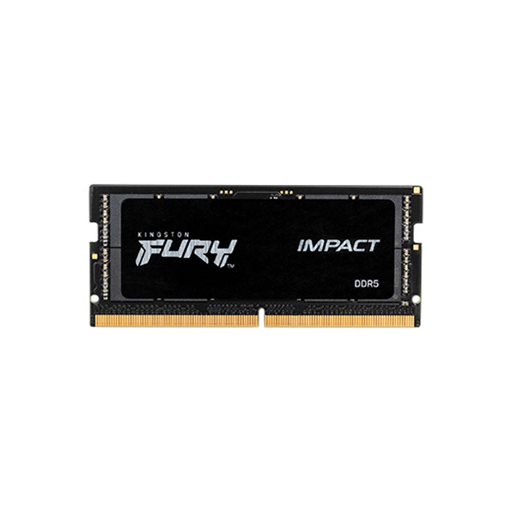 MEMORIA RAM P/NB DDR5 8GB 4800 KINGSTON FURY IMPACT BK KF548S38IB-8 XMP