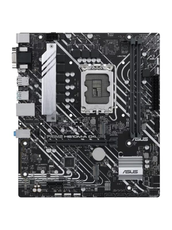 PLACA MADRE ASUS 1700 H610M-A D4 PRIME V/S/R/HDMI/DP/2M2/DDR4/USB3.2/MATX