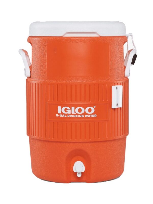 CONSERVADORA IGLOO 18.9 LITROS C/ASIENTO SUPERIOR 42316 NARANJA