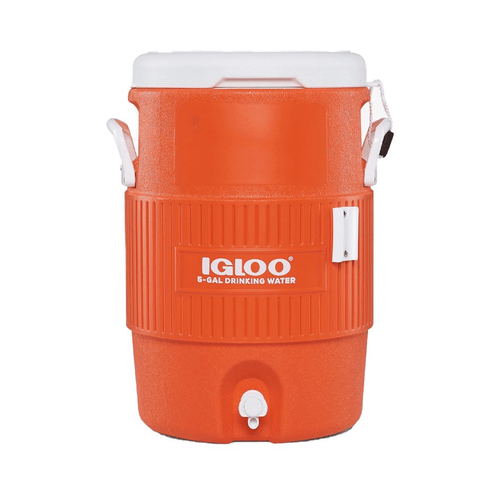 CONSERVADORA IGLOO 18.9 LITROS C/ASIENTO SUPERIOR 42316 NARANJA