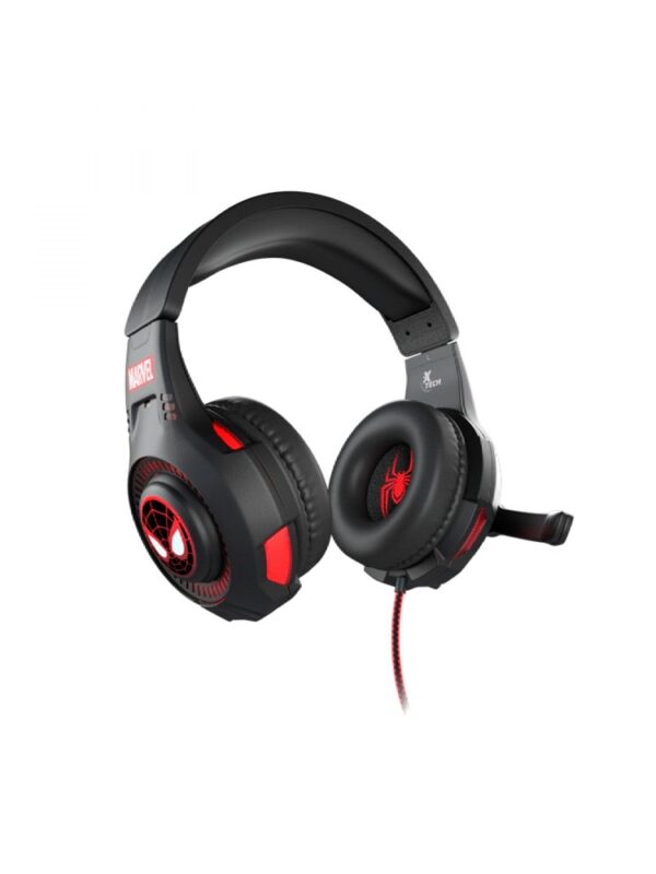 AURICULAR CON MICROFONO XTECH XTH-M541SM SPIDERMAN 3.5MM/1JACK/USB/NEGRO