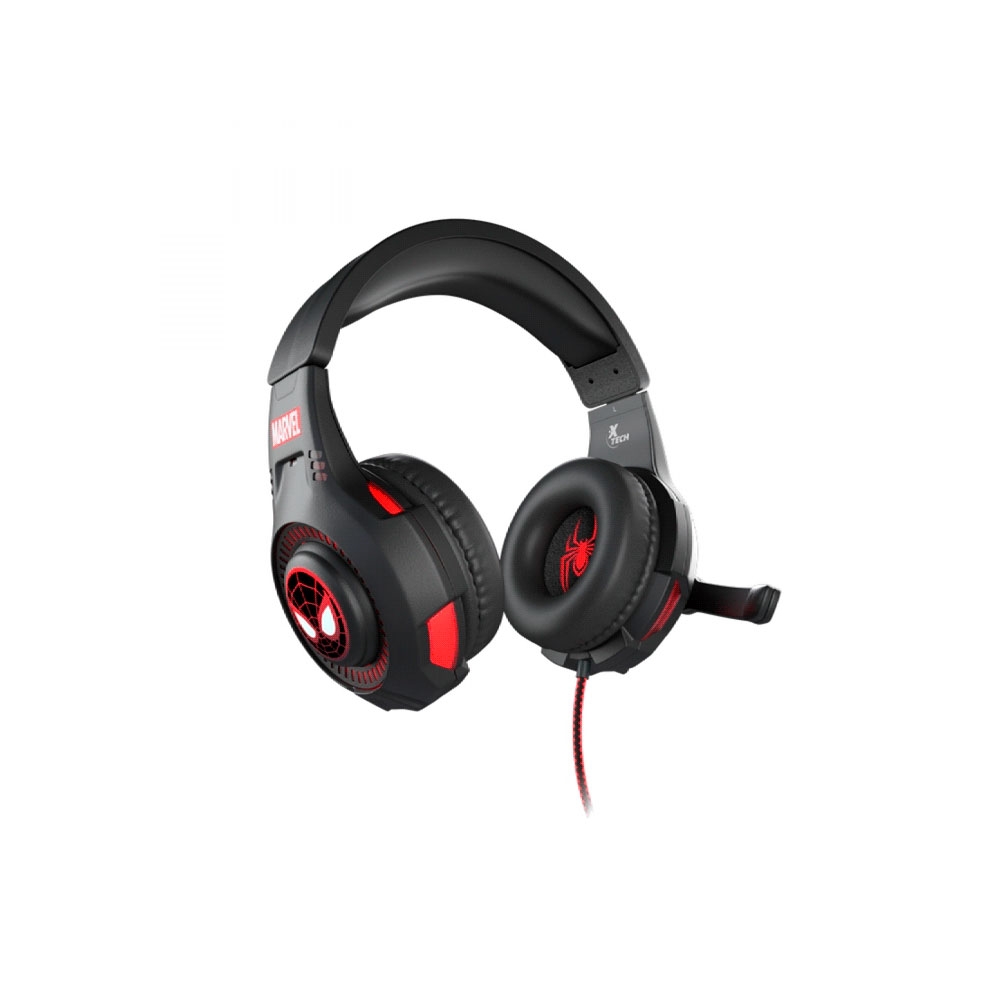 AURICULAR CON MICROFONO XTECH XTH-M541SM SPIDERMAN 3.5MM/1JACK/USB/NEGRO