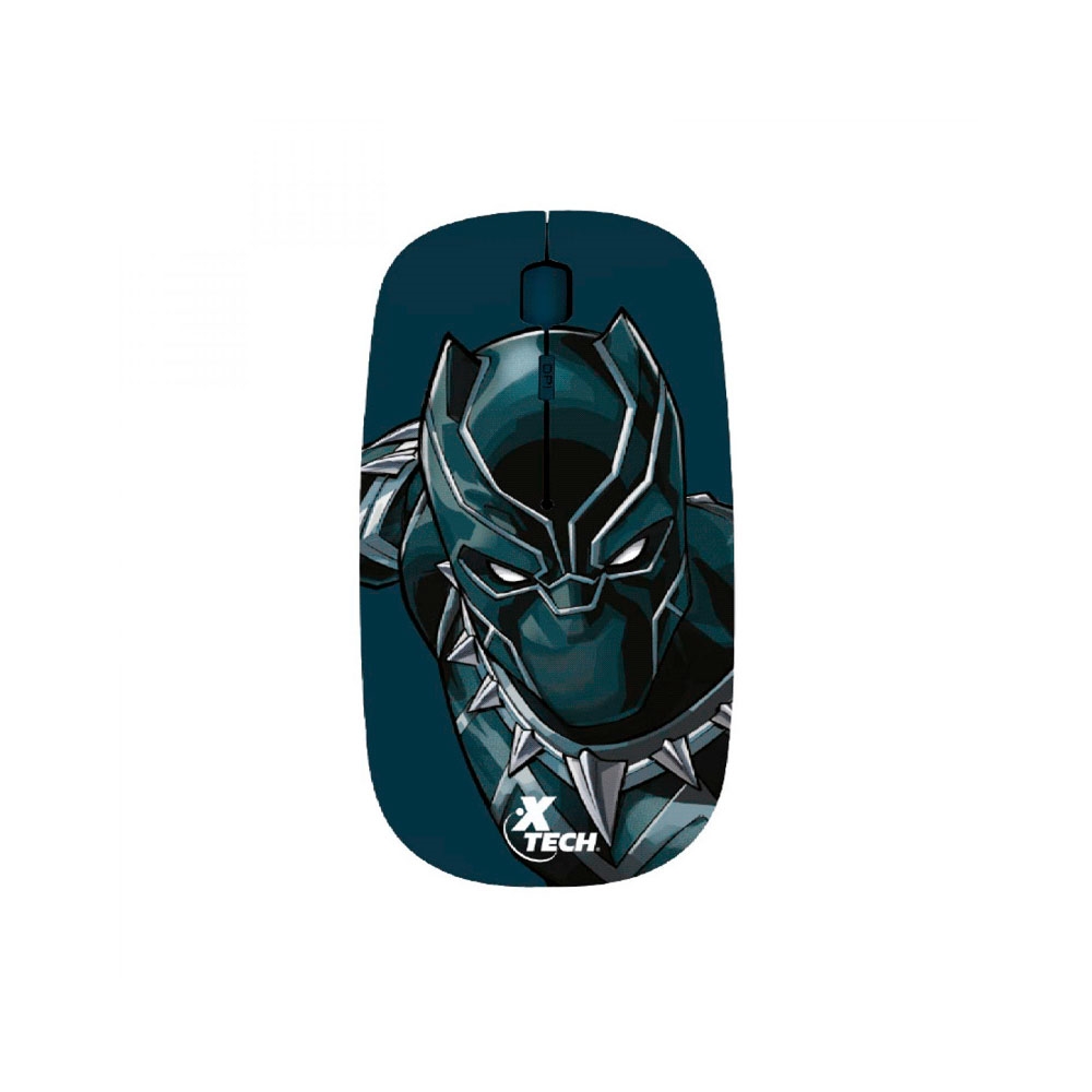 MOUSE XTECH WIRELESS XTM-M340BP PANTERA NEGRA XTECH 1600DPI/4 BOT/NEGRO