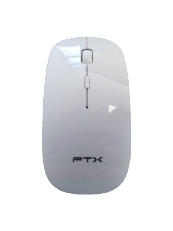 MOUSE FTX WIRELESS FTXM132 1600DPI/4 BOTONES BLANCO